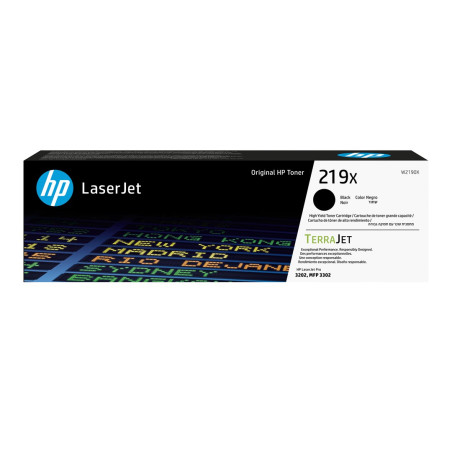 HP 219X High Yield Black Original LaserJet Toner Cartridge