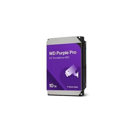 HDD|WESTERN DIGITAL|Purple Pro|10TB|SATA 3.0|512 MB|7200 rpm|3,5"|WD102PURP