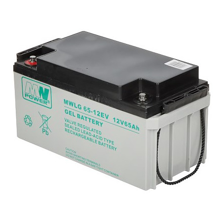 Gel Battery 12V/65AH-MWLG MW Power