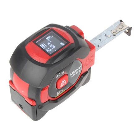 Laser distance meter + tape measure LM-40T