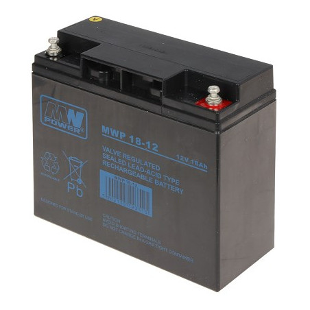 MW Power 12V/18AH Battery