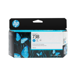 HP 738 130-ml Cyan...