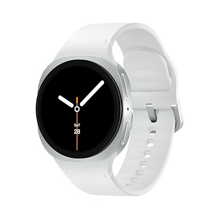Samsung Galaxy Watch 8 3.3 cm (1.3") AMOLED 40 mm Digital 438 x 438 pixels Touchscreen Silver Wi-Fi GPS (satellite)