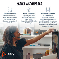 HP Poly Blackwire 3220...