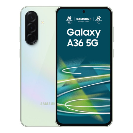 Samsung Galaxy A36 5G 17 cm (6.7") Dual SIM Android 15 USB Type-C 6 GB 128 GB 5000 mAh Lime
