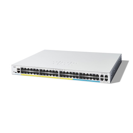 Cisco Catalyst C1300-48MGP-4X network switch Managed L2/L3 Gigabit Ethernet (10/100/1000) Power over Ethernet (PoE) Grey