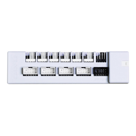 Lian Li EDGE HUB, 4x USB, 6x PWM - white