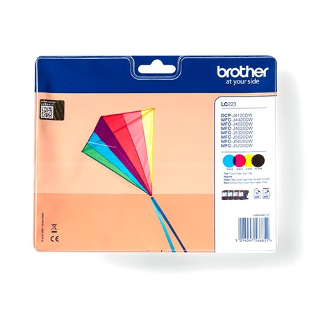 Brother Genuine LC223VALBP Ink Cartridge Multipack
