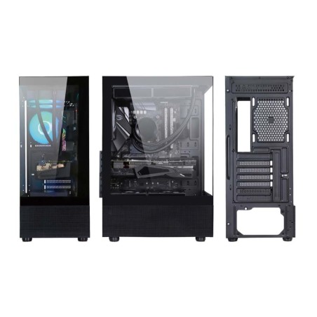 Case|GOLDEN TIGER|Raider DK-6|MidiTower|Case product features Transparent panel|Not included|ATX|Colour Black|RAIDERDK6
