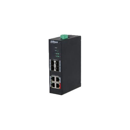 Dahua Technology 8-Port Hardened Managed Switch with 4-Port PoE