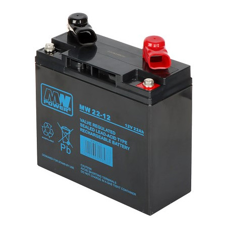 AGM Battery MW 22-12 12V22Ah Int. Warranty
