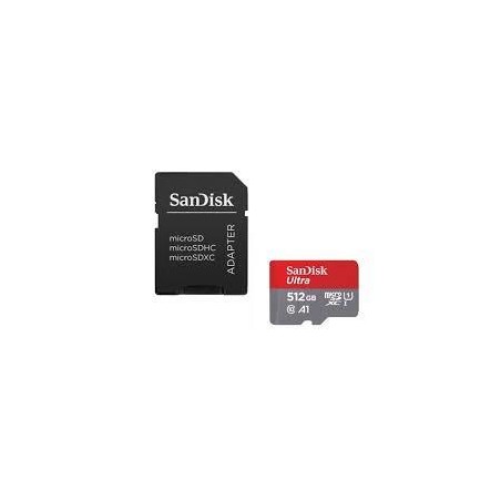 MEMORY MICRO SDXC 512GB UHS-I/W/A SDSQUAC-512G-GN6MA SANDISK