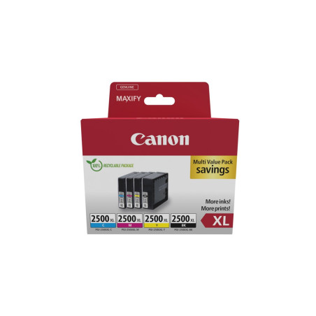Patrone Canon PGI-2500XL 4er-Pack black + color