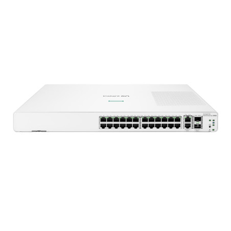 HPE Aruba Networking Networking Instant On Switch 24p Gigabit 2p 10GBT 2p SFP+ 1960