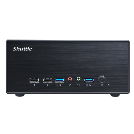 Shuttle XPС slim XPC slim Barebone XH610G2 - S1700, Intel H610, 1xDP, 2xHDMI, 2 PCIe Slots (1x 16X & 1x X1), 2x Intel LAN (1G + 2.5G), 8x USB, 1x 2.5", 3x M.2, 24/7 permanent operation