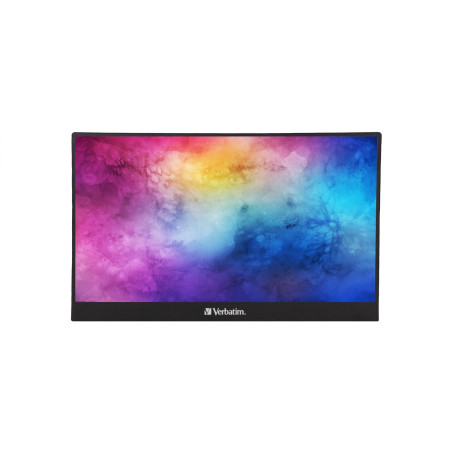 Verbatim 49590 computer monitor 35.6 cm (14") 1920 x 1080 pixels Full HD Black