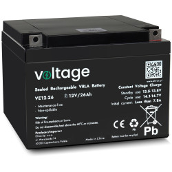 AGM Battery Voltage 12V...