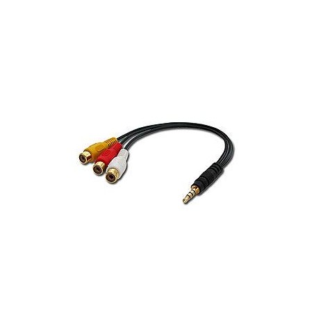 ADAPTER 3.5MM TO 3XPHONO F/35539 LINDY