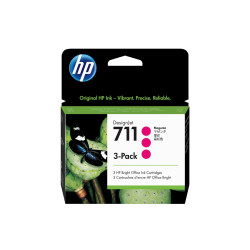 HP 711 3-pack 29-ml Magenta...