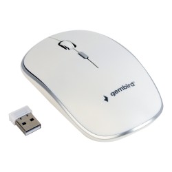 MOUSE USB OPTICAL WRL/WHITE...