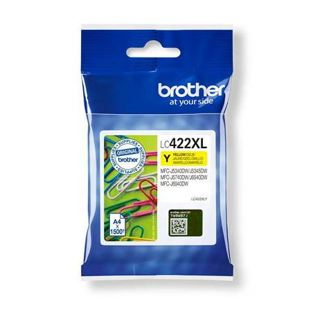 Original Tinte Brother LC-422XLY, Gelb