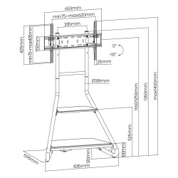 Maclean MC-455 Freestanding...