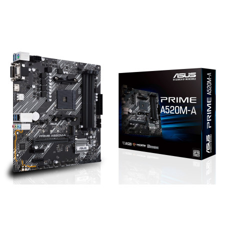 ASUS PRIME A520M-A II/CSM - bundkort