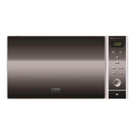 Caso | Microwave oven with Grill | MG 25 | Free standing | 900 W | Grill | Silver/Black