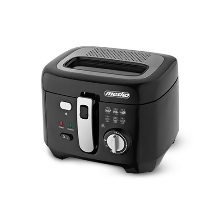 Mesko | Deep fryer | MS 4908 | Power 1800 W | Capacity 2.5 L | Black