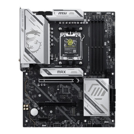 MSI MAG X870E GAMING MAX Motherboard WIFI /AMD X870/DDR5/SATA3/M.2/USB4/WiFi/BT/PCIe5.0/AM5/ATX