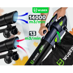 Electric leaf blower 3000 W...