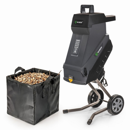 Electric blade branch shredder 2500 W 45 L W94205 WUBER