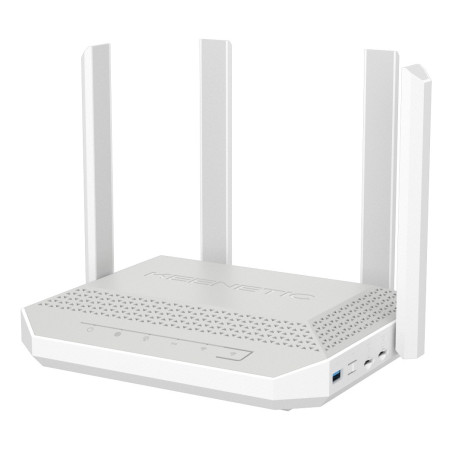 Keenetic Hero 4G+ (KN-2312) AX3000 Mesh Wi-Fi 6 4G+ Modem Router with 2 SIM Slots, a 5-Port Gigabit Smart Switch and USB 3.0 Port