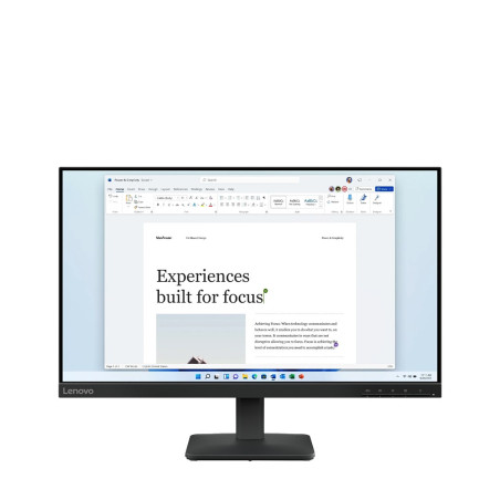 Lenovo L24-4e computer monitor 60.5 cm (23.8") 1920 x 1080 pixels Full HD LCD Black