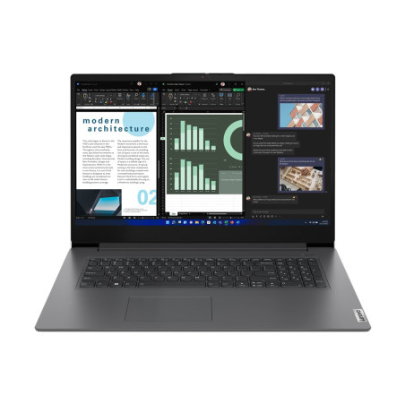 Lenovo V17 G4 IRU Intel® Core™ i7 i7-13620H Laptop 43.9 cm (17.3") Full HD 16 GB DDR4-SDRAM 512 GB SSD Wi-Fi 6 (802.11ax) Windows 11 Pro Grey