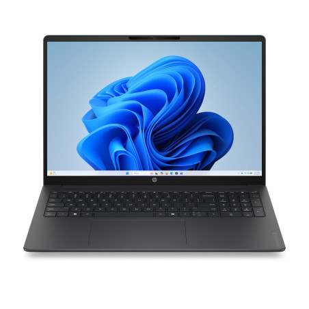 HP OmniBook 3 16-by0030nwx 16" laptop, AMD Ryzen™ 5 40, 2K, 16 GB LPDDR5-SDRAM, 256 GB SSD, Wi-Fi 6 (802.11ax), Windows 11 Home, black/grey