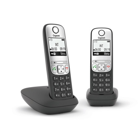 DECT cordless phone Gigaset A690 Duo black
