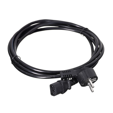 SAVIO CL-146 Power cable Schuko IEC C13, 3 m Black