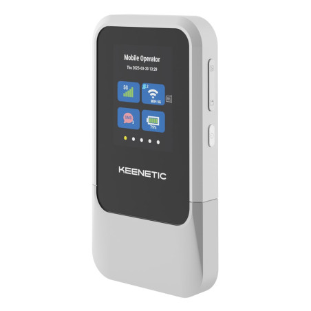 Keenetic Roamer 5G (KN-5210) 5G Mobile Hotspot with Wi-Fi 6