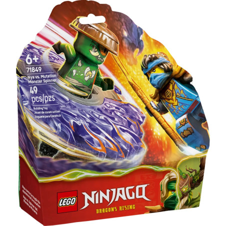 LEGO NINJAGO 71849 Nya vs Elemental Monster Spinner