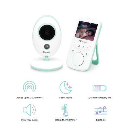 TrueLife NannyCam V24 Pro LCD 2.4” 20 fps Baby Monitor