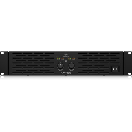 Behringer KM750 audio amplifier 2.1 channels Black