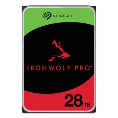 Seagate IronWolf Pro ST28000NT000 internal hard drive 28 TB 7200 RPM 512 MB 3.5" Serial ATA III