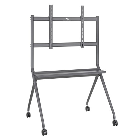 Wózek na kółkach na TV Maclean, 50"-86" mobilny uchwyt / wieszak do TV do biura, 120kg, MC-977