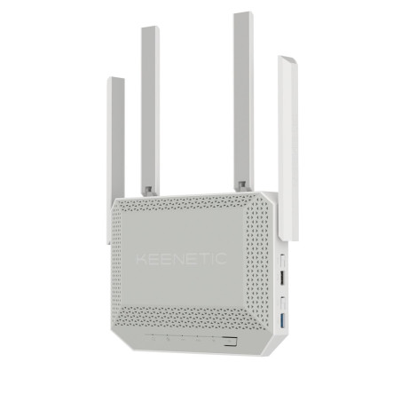 Keenetic Titan (KN-1812) BE7200 Mesh Wi-Fi 7 Multi-Gigabit Router with a 1×10G, 1×2.5G and 4×1G Smart Switch, Multifunctional USB 3.2 and 2.0 Ports
