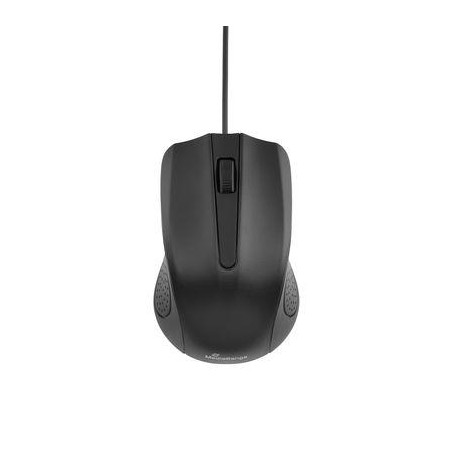MOUSE USB OPTICAL BLACK/3-BUTTON MROS210 MEDIARANGE