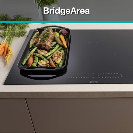 Gorenje GI8432BSCWF Black Built-in 60 cm Zone induction hob 4 zone(s)