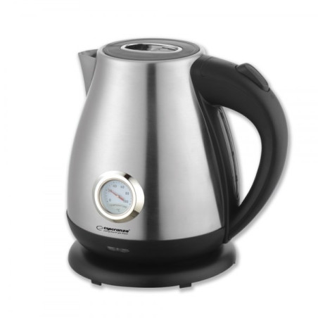 Esperanza EKK029 electric kettle 1.7 L 2200 W Black, Steel
