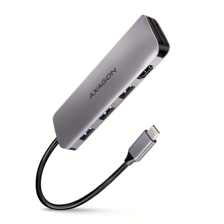 I/O HUB USB-C 5IN1/0.2M HMC-HCR3A AXAGON