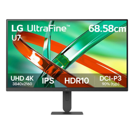 LCD Monitor|LG|27 "|3840 x 2160 pixels|4K Ultra HD|Native aspect ratio 16:9|LCD|Flat|27U710B-B